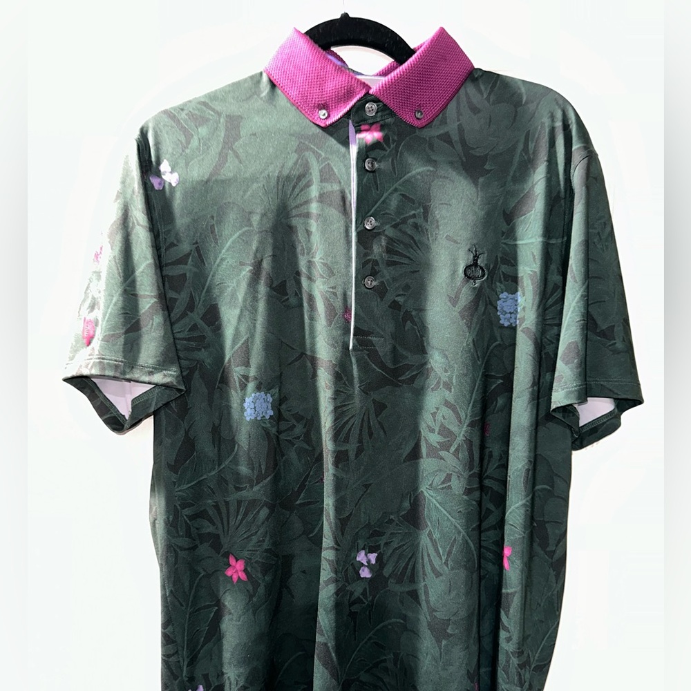 Greyson Clothiers Ohoopee Match Club Exclusive Lost Bloom Polo Medium